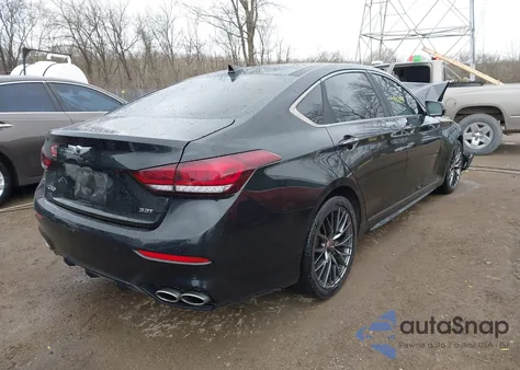 2019 Genesis G80 3.3T Sport from USA, damaged, VIN KMTFN4JB9KU321079
